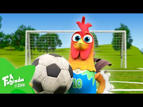 Um, dois Rola a Bola ⚽ Canção da Copa do Mundo 2026 | A Fazenda Do Zenón | Português do BRASIL