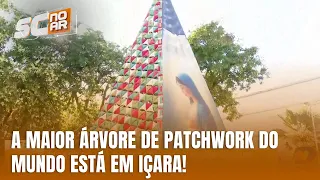 Clube de mães de Içara cria a maior árvore de patchwork do mundo