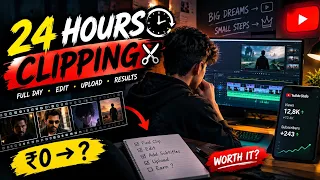 I Clipped Videos for 24 HOURS… The Result Was INSANE! 😱