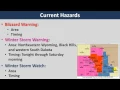 Winter Storm Moving across the Dakotas