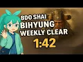 BDO Black Shrine Party Hard Bihyung 1 42 Rank 1 SEA Black Desert Indonesia