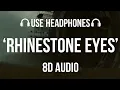 Download Lagu Gorillaz - Rhinestone Eyes (8D AUDIO) | Rain is falling, like rhinestones from the sky