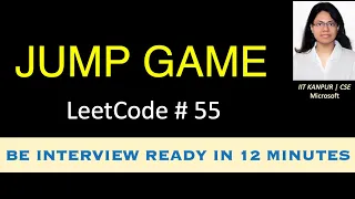 Jump Game Leetcode 55 Brute-force to optimal Be interview ready in 12 minutes