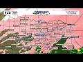 WFAA RADAR Timecast of winter storm
