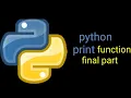 print function final part