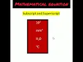 Shortcut Trick for Superscript and Subscript Word Excel and PowerPoint