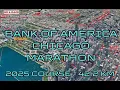 Bank of America Chicago Marathon 2025 3D Course Map 42 2 km - Chicago