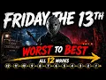 All 12 Friday the 13th Movies Ranked WORST to BEST