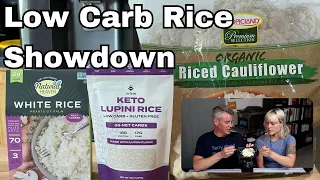 Is This The BEST Keto Rice Lupini Rice vs Hearts of Palm vs Cauliflower