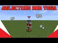 Minecraft Command Basics Selectors and Tags