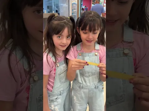Desafio das gêmeas #jéssicaeasgêmeas #gemeas #melleanne #twins #irmasgemeas