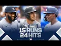 Yankees score 15 runs on 24 hits vs the Royals MLB Highlights