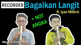 Download Not Angka Bagaikan Langit Recorder Cover Iyan Mithriz ft. Rosyid Dima MP3
