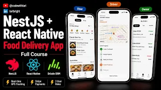 Full Course NestJS React Native Food Delivery App