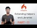 Codeigniter in Hindi Extending Codeigniter Helpers and Libraries In Easy Steps CI Tutorial