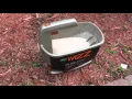 Scotts Wizz Spreader Review Demo Weed Feed Salt Spreader