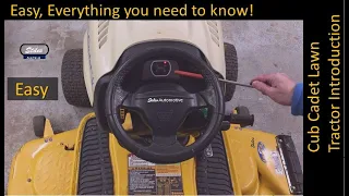 Operation Basic Operator Maintenance Cub Cadet Lawn Tractors