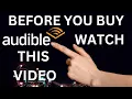 Before you buy AUDIBLE WATCH THIS Amazon Audible Review 2023