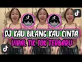 Download Lagu DJ KAU BILANG KAU CINTA KAU BILANG KAU SAYANG MENGKANE VIRAL TIKTOK 2025