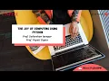 LIVE - The Joy of Computing using Python
