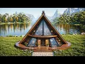 Download Lagu Spacious A-Frame in the Forest - Lake Superior Cabin Tour! Warm, Cozy \u0026 Beautiful