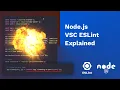How to configure ESLint for a Node Js Project using VSC