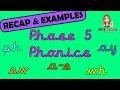 Phonics Phase 5 RECAP of Sounds plus examples Miss Ellis