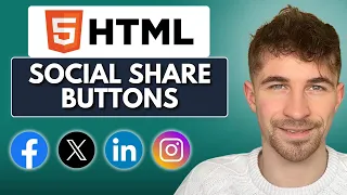 How to Add Social Media Share Buttons to HTML Website 2025