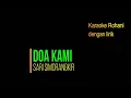 Download Lagu DOA KAMI - (Sari Simorangkir) Versi Karaoke Dengan Lirik