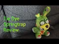 Tie Dye Springtrap plush review