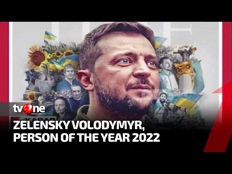 Volodymyr Zelensky Dinobatkan Sebagai Person Of The Year 2022