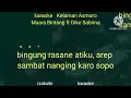 Lagu karaoke Ketaman Asmoro Muara Bintang ft Dike Sabrina