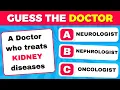 Can You Guess These 30 Doctor Specializations Medical Quiz Challenge