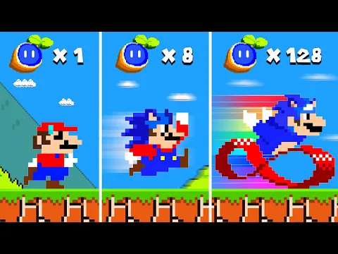 Download MP3 Super Mario Bros. but Every Seed Makes Mario FASTER...