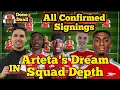 Download Lagu 2025/26 All Arsenal Confirmed New Signings in Arteta's Squad Depth Lineup.
