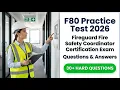 F80 Fireguard Practice Test 2026 Pass Your Fire Safety Coordinator Exam Questions Today