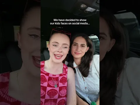 SHOWING OUR KIDS FACES ON SOCIAL MEDIA 🙈