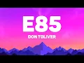 Don Toliver - E85