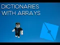 Dictionaries 18 ROBLOX STUDIO CODING TUTORIAL