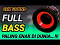 Download Lagu DJ CEK SOUND FULL BASS TERBARU 2025 PALING ENAK DI DUNIA