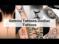 Gemini tattoo designs Zodiac sign tattoo design Horoscope tattoo designs - Lets style buddy