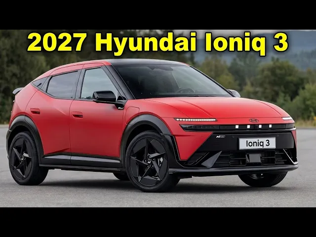 2027 Hyundai Ioniq 3 Unveiled: Premium Tech Meets Entry-Level Pricing