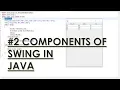 2 Components of swing in java in hindi Advance java LearningStromeAcademy