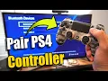 How to PAIR your NEW PS4 Controller to your Playstation 2 Methods