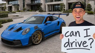 Asking Millionaires If I can Drive Their Super Cars