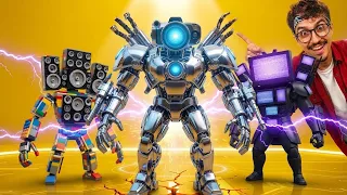 Cameraman Jadi Titan Raksasa! 😱 Speakerman Lego & TV Man Kalah Besar? 🤖⚡