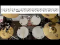 Foo Fighters - Wheels - Drum Cover With SHEET MUSIC