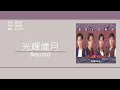 Beyond - 光輝歲月 [歌詞同步/粵拼字幕][Jyutping Lyrics]