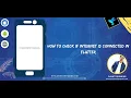 flutter check internet connection connectivity flutter plugin