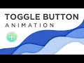 How to Create Animated Toggle Switch using HTML CSS No JavaScript